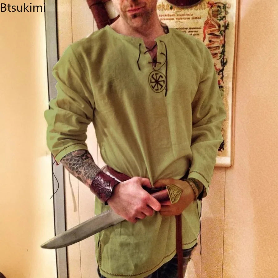 Tunique Viking Chevalier Médiéval Homme