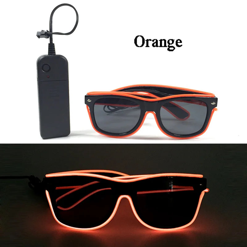 Lunettes Lumineuses LED Néon – vue 37