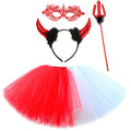 Robe Tutu Mi-Ange Mi-Démon Fille