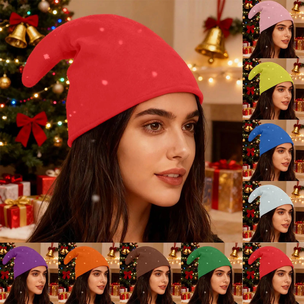 Bonnet de Noël Uni