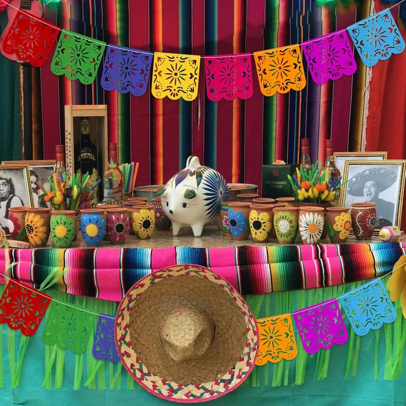 Banderole Día de los Muertos – Décoration Halloween et Carnaval – vue 4