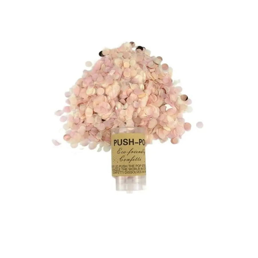 Canons à Confettis Ronds Colorés Baby Shower Mariage – vue 8