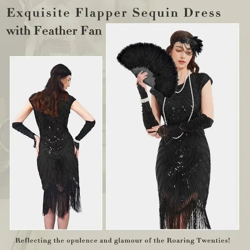 Robe Charleston Gatsby Années 20 – Robe ou Accessoires