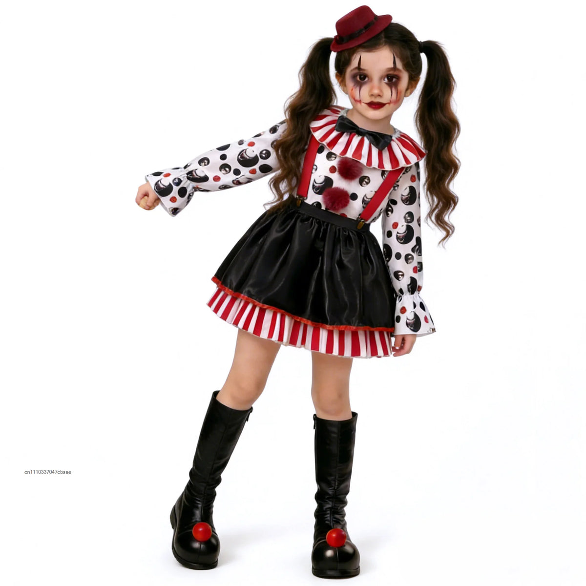 Costume Clown Horreur Famille – Robe et Combinaison