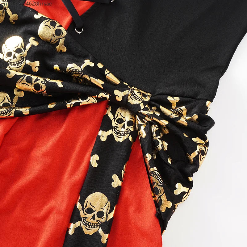 Déguisement Capitaine Pirate Gothique Femme
