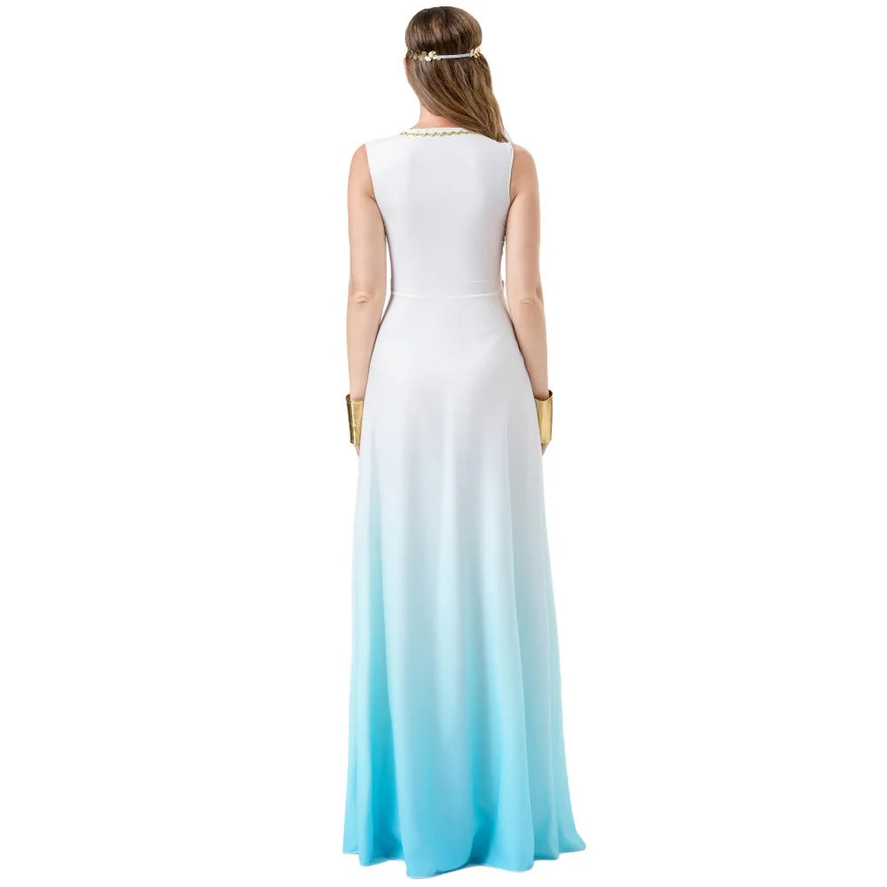 Robe Longue Déesse Grecque Sexy