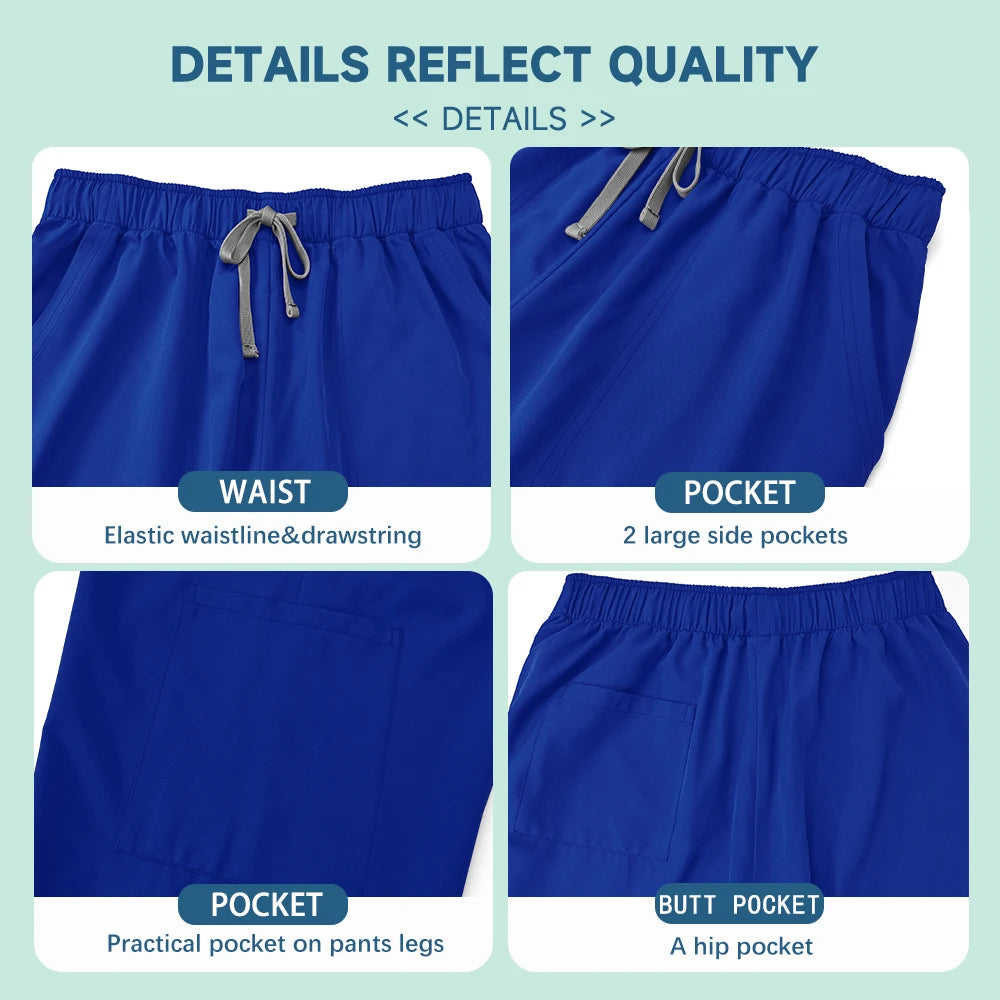 Tenue Médicale Unisexe — Ensemble Blouse et Pantalon – vue 5