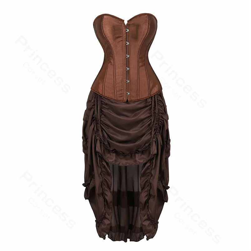 Robe Corset Pirate Punk Femme – vue 14