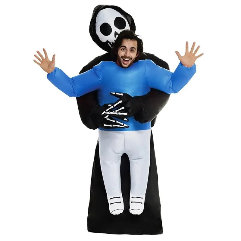 Déguisement Gonflable Alien Adulte – Costume Rigolo – vue 3