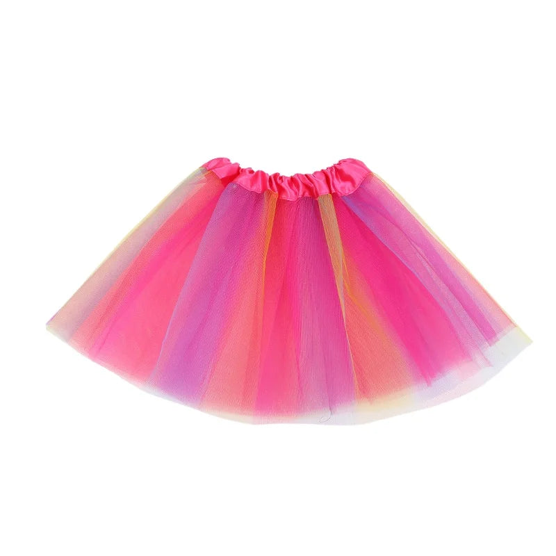 Jupe Tutu Arc-en-Ciel Fille - Danse, Ballet et Fête (2-8 ans)