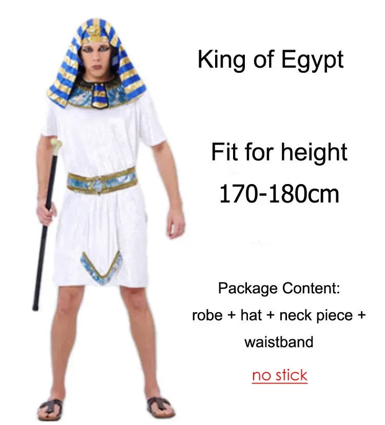 Déguisement Égypte Antique Famille – Pharaon, Reine et Cléopâtre – vue 11