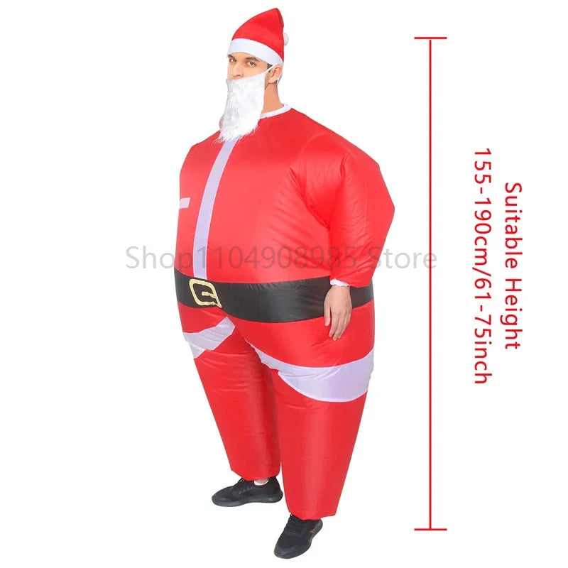 Déguisement Gonflable Père Noël Classique
