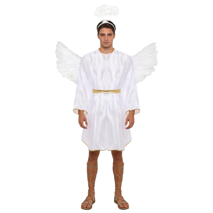 Déguisement Ange ou Démon Homme – Robe, Ailes et Coiffe