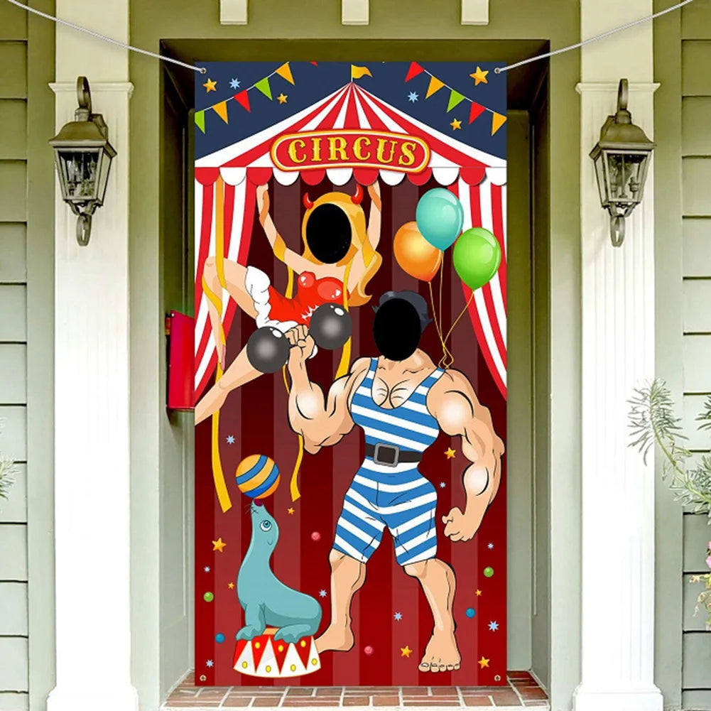 Fond Photo Carnaval et Cirque – Bannière Décorative