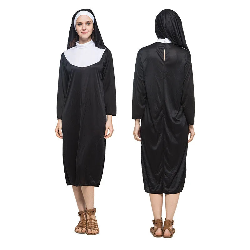 Robe de Religieuse Traditionnelle Adulte