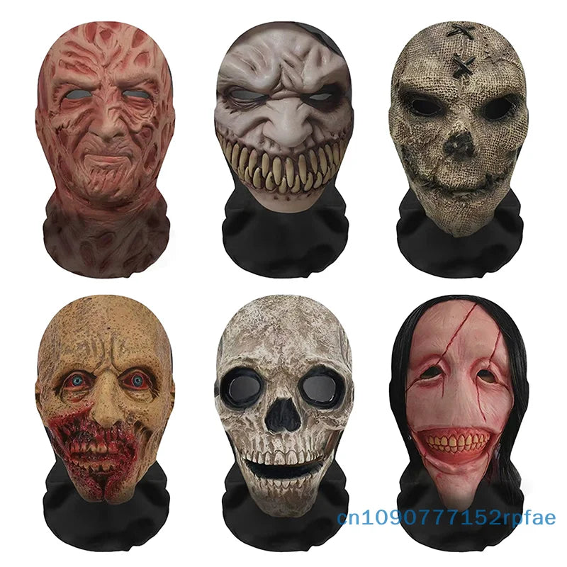 Masque Tête de Mort 3D en Résille – Modèles A à F