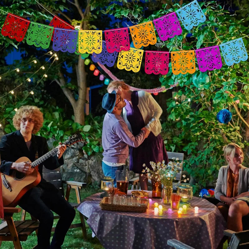 Banderole Día de los Muertos – Décoration Halloween et Carnaval – vue 6