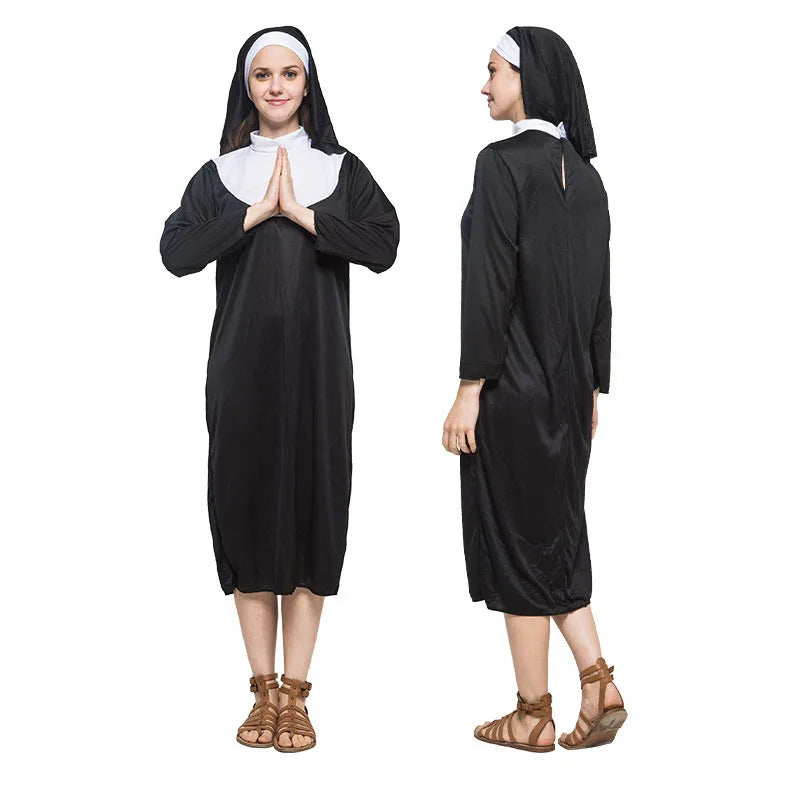Robe de Religieuse Traditionnelle Adulte