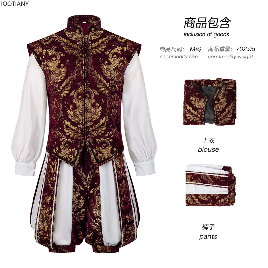 Costume de Prince Royal Renaissance Homme