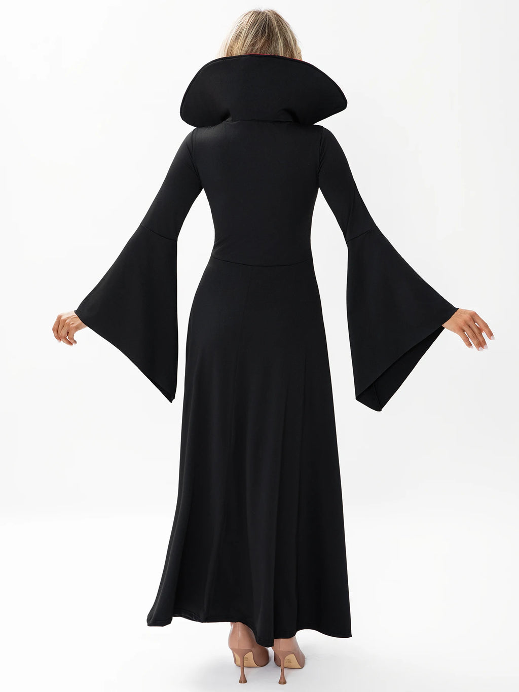 Robe Sorcière Gothique Dentelle Toile d'Araignée