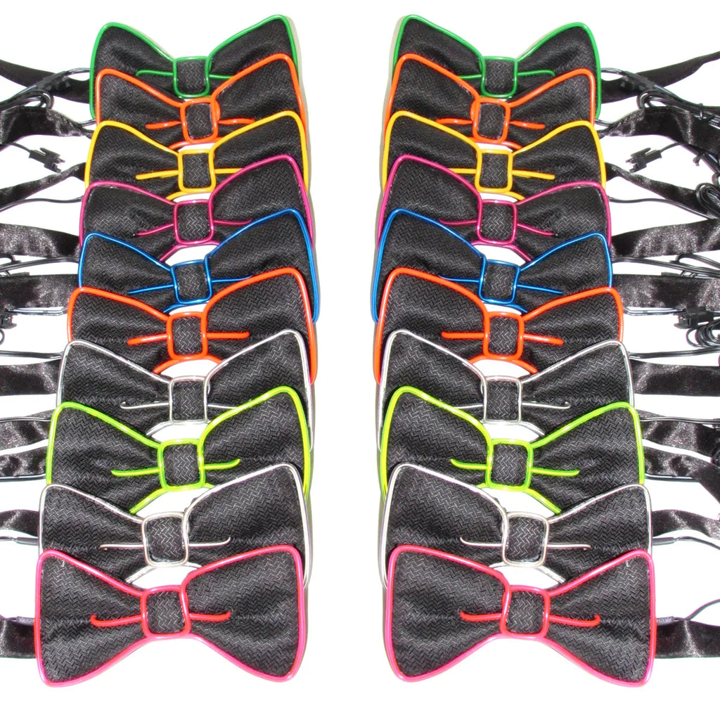 Accessoires Lumineux de Fête – Bretelles ou Nœud Papillon