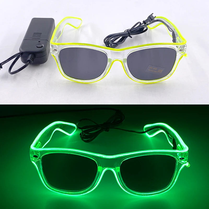 Lunettes Lumineuses LED Néon – vue 7