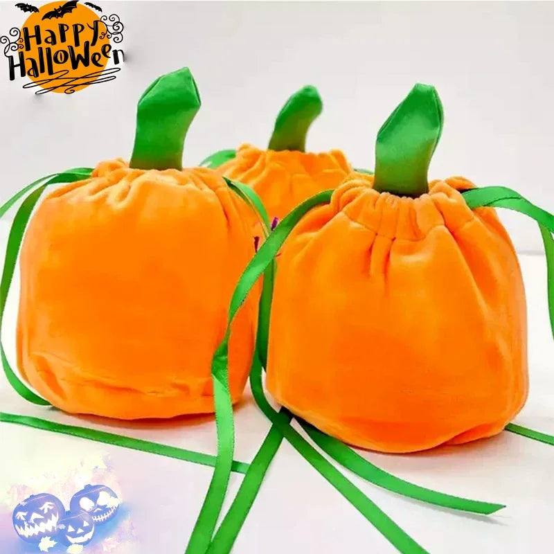 Sacs à Bonbons Chauve-Souris et Citrouille Halloween – vue 2