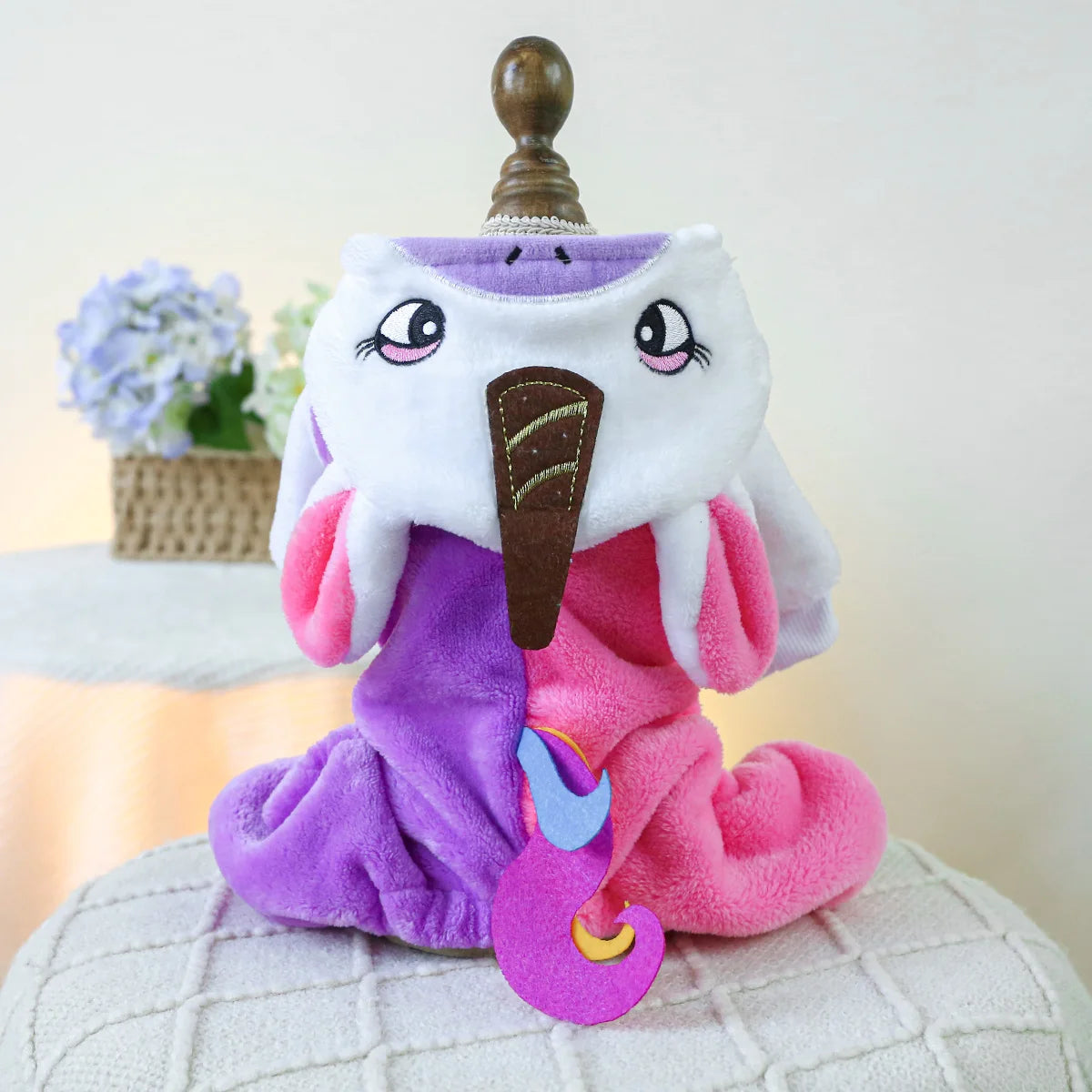 Combinaison Licorne Rose pour Chien – XS à XL