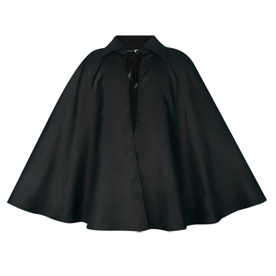 Cape de Vampire avec Col Montant – Costume Halloween