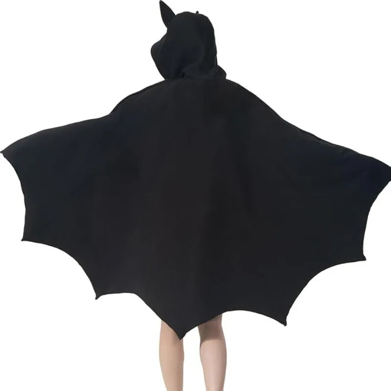 Cape à Capuche Chauve-Souris – Ailes de Vampire Adulte – vue 5