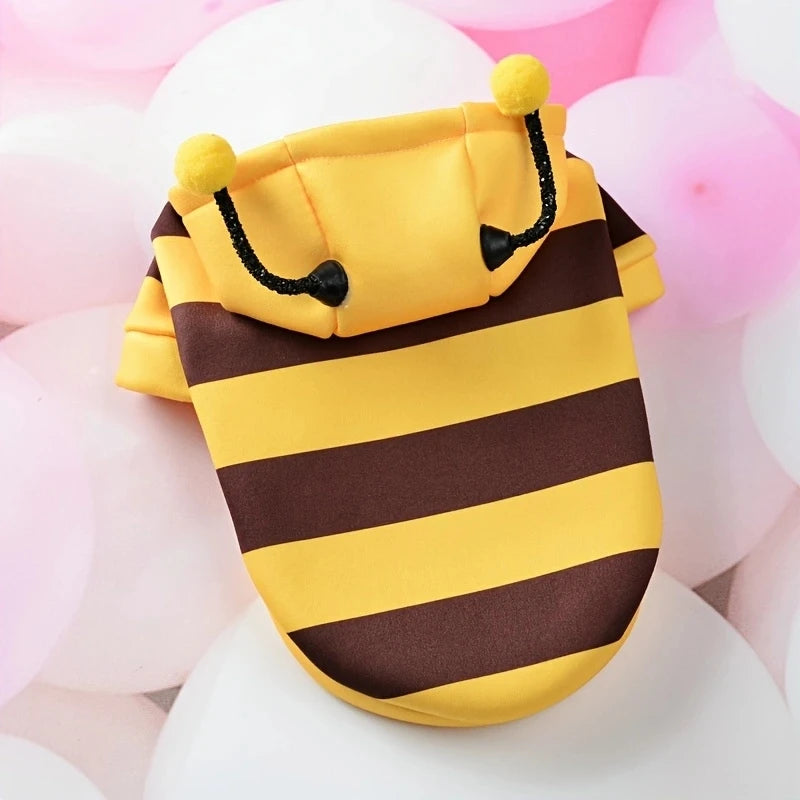 Sweat à Capuche Abeille pour Chien ou Chat – vue 6