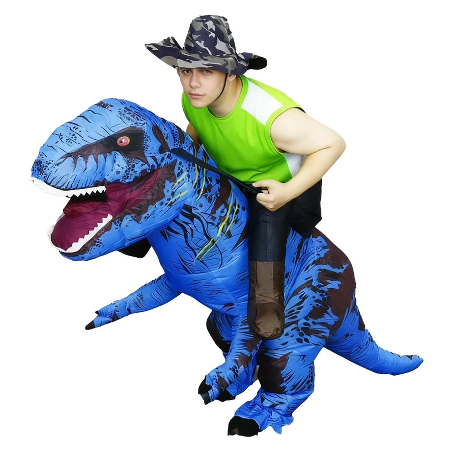 Déguisement T-Rex Gonflable Adulte – Six Coloris