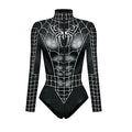 Combinaison Super-Héros Femme - Costume Armure Robot Imprimé Numérique