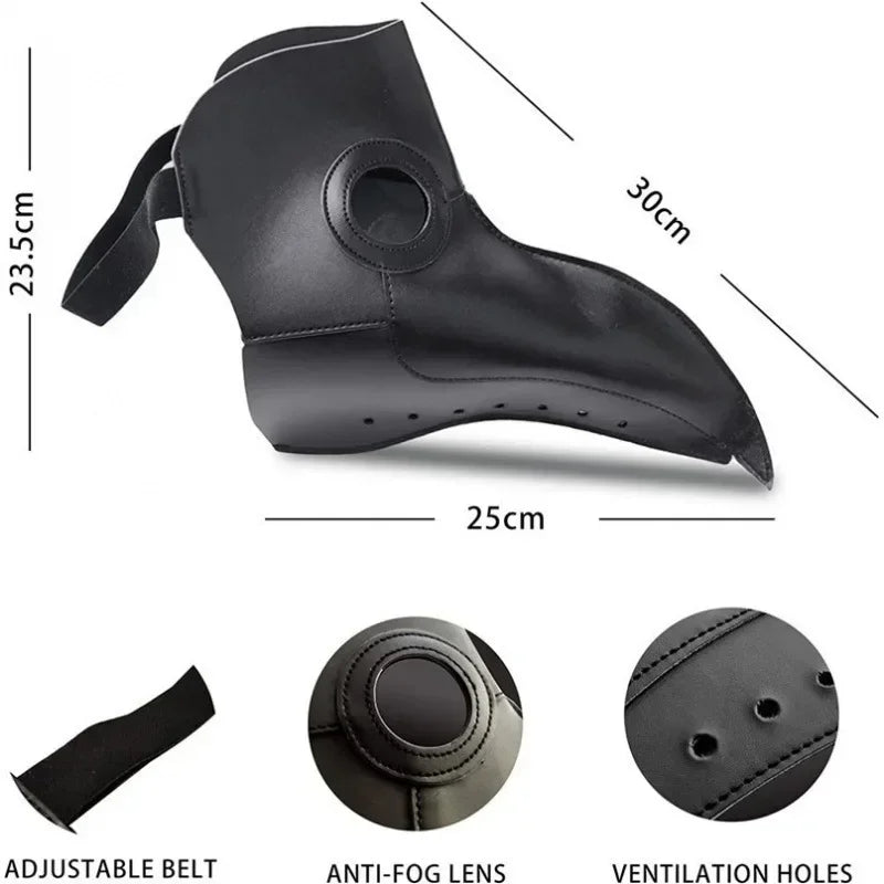 Déguisement Médecin de la Peste avec Cape et Masque