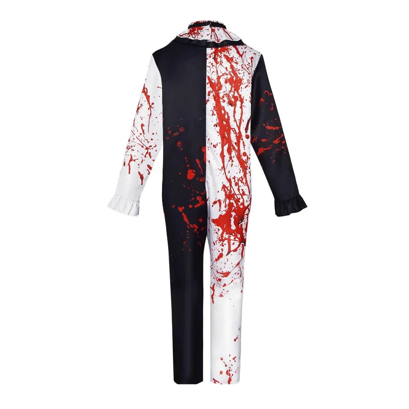 Robe Clown Ensanglantée Noir et Blanc
