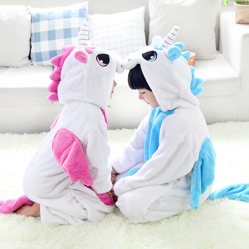 Kigurumi Licorne Enfant – Pyjama Combinaison 100 à 140