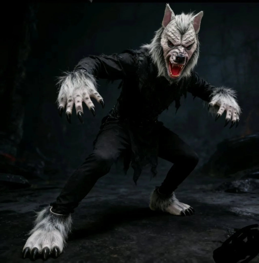 Kit Loup-Garou – Masque et Gants Griffes – vue 4