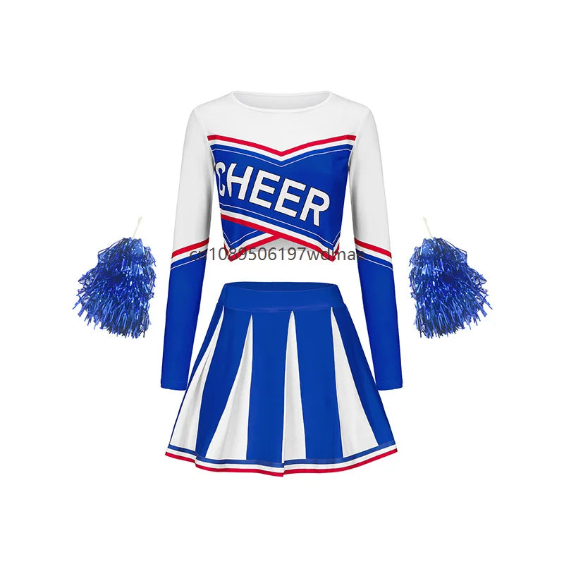 Tenue de Pom-Pom Girl Fille à Manches Longues – vue 8