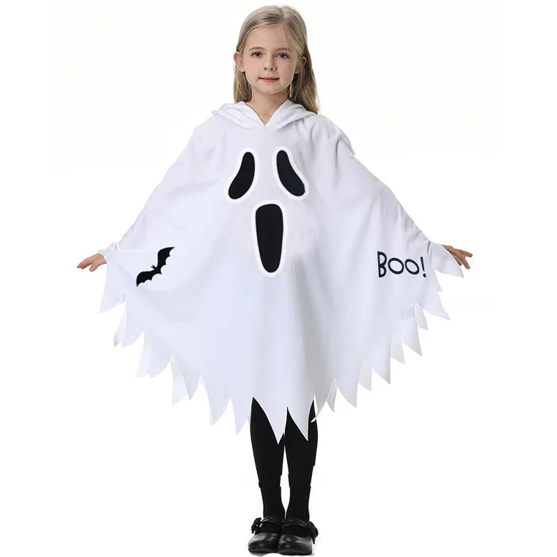 Cape Fantôme Enfant Visage Lumineux