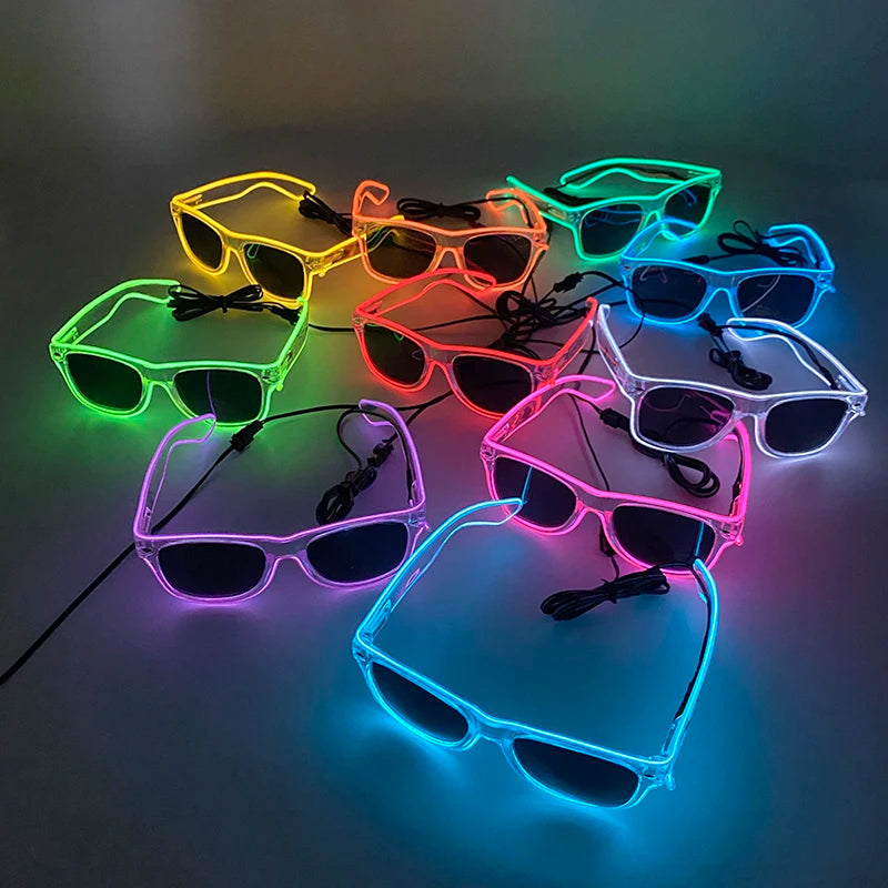 Lunettes Lumineuses LED Néon