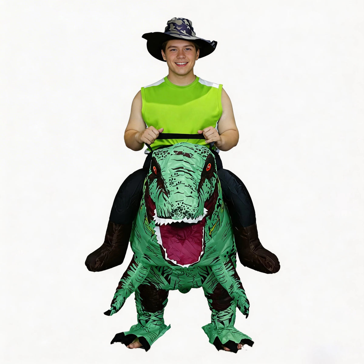 Déguisement T-Rex Gonflable Adulte – Six Coloris