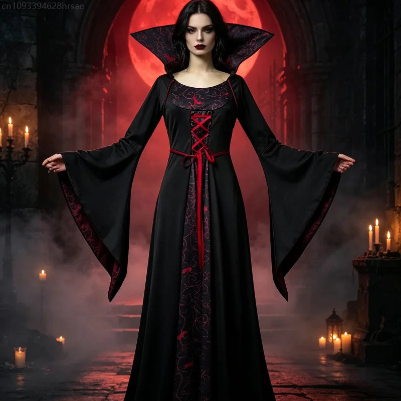 Robe Reine Vampire Gothique – vue 5