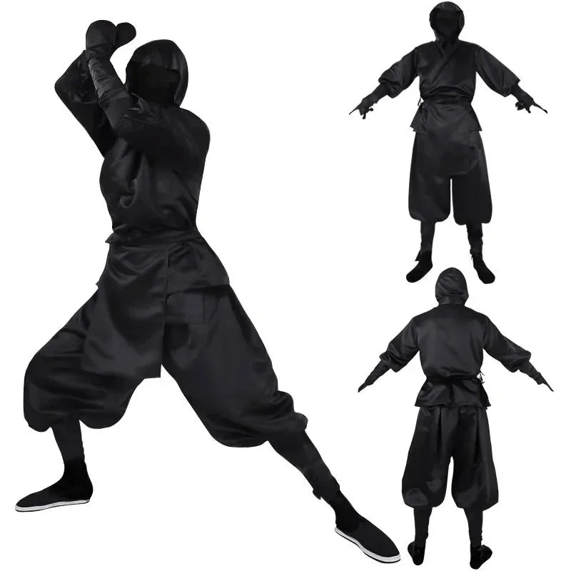 Déguisement Ninja Noir et Blanc Homme