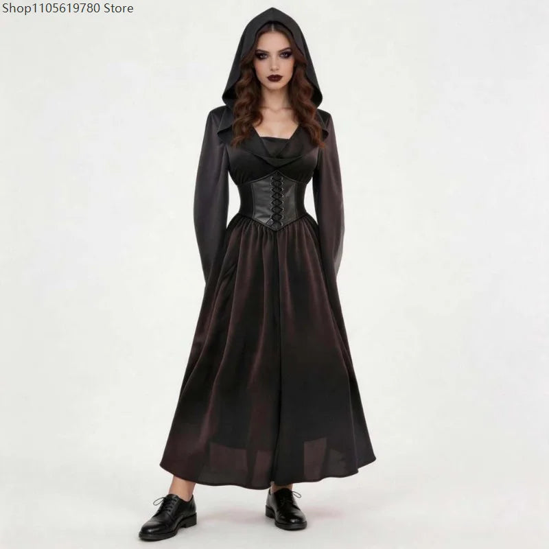 Robe Vampire Médiévale Gothique Femme – XS à 3XL