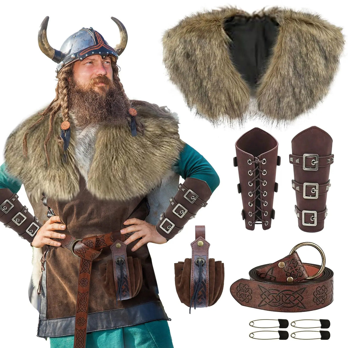 Kit Duo Déguisement Vikings Couple