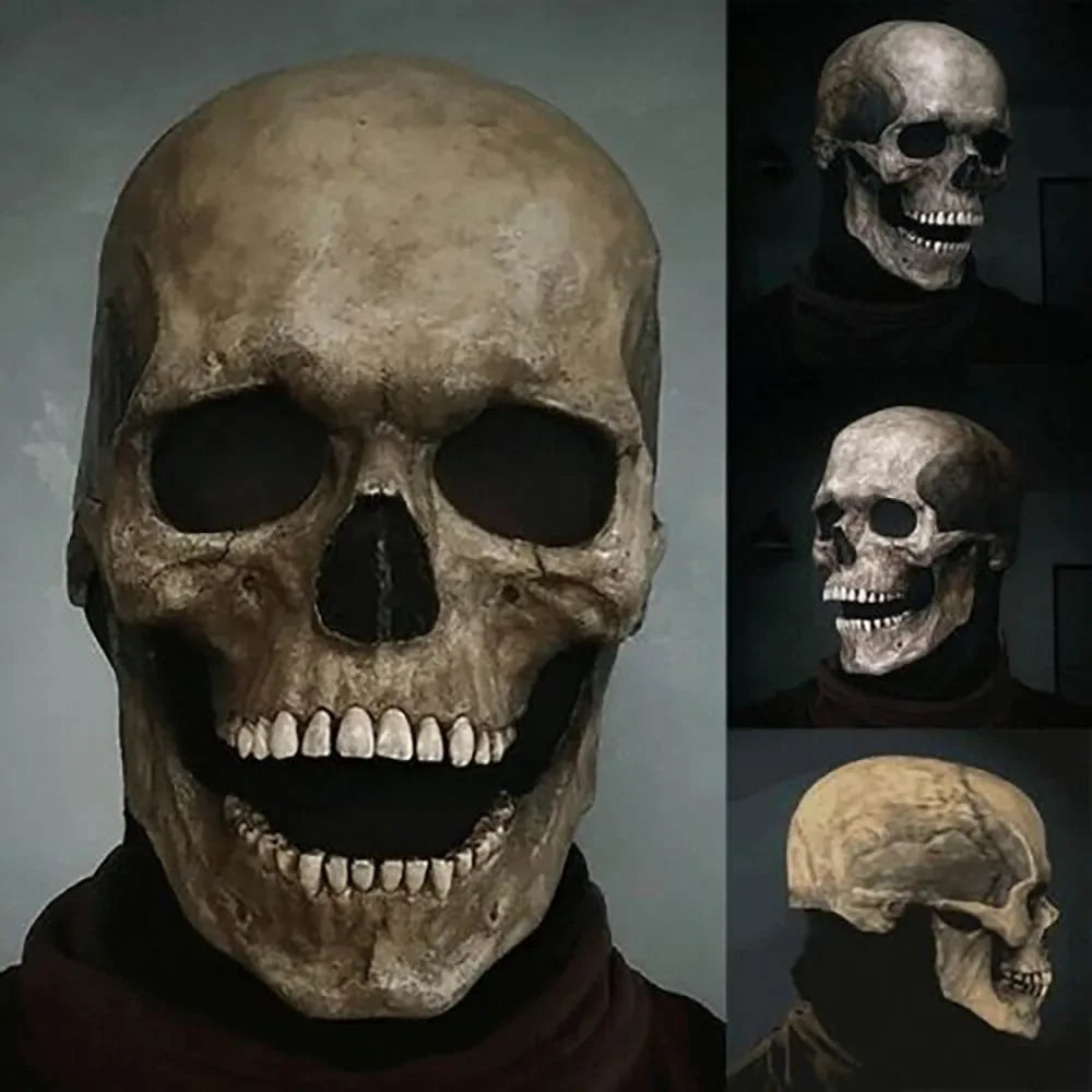 Masque Crâne Intégral en Latex