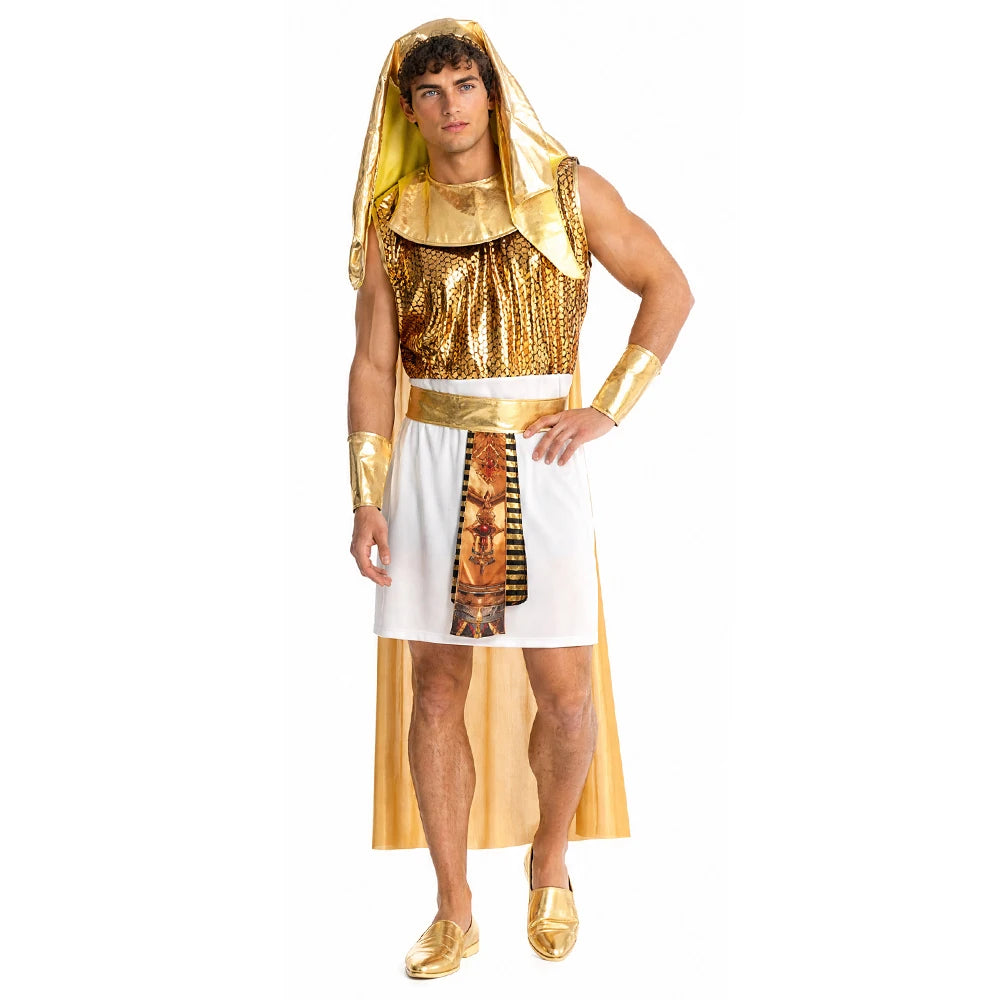Déguisement Pharaon Égyptien Homme – Ensemble 7 Pièces