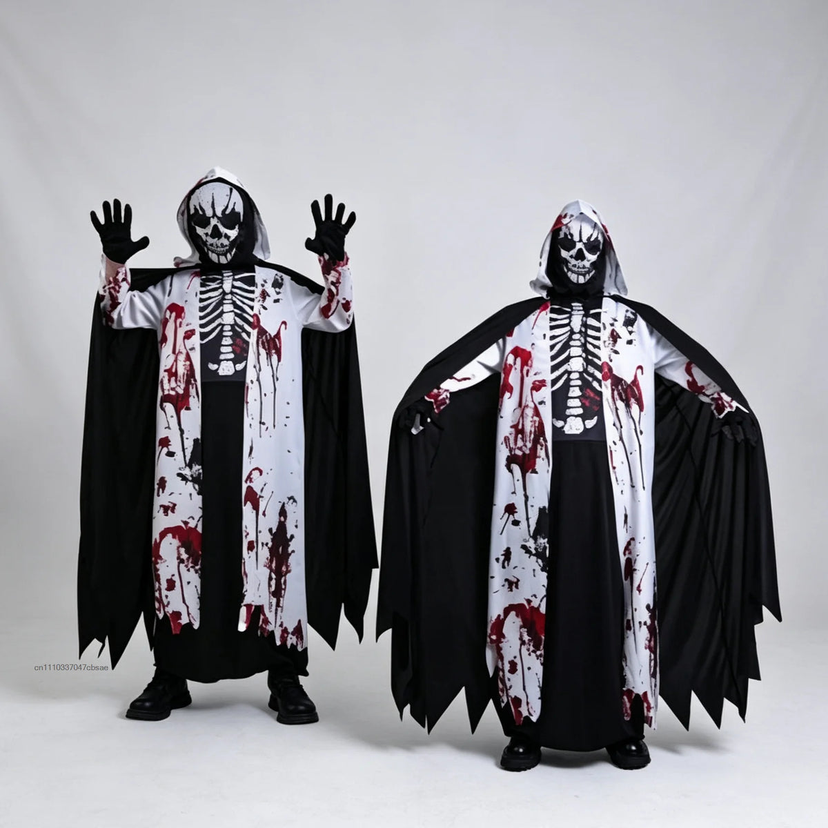 Costume Squelette Effrayant Adulte et Enfant