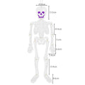 Suspension Squelette Halloween – Blanche ou Noire