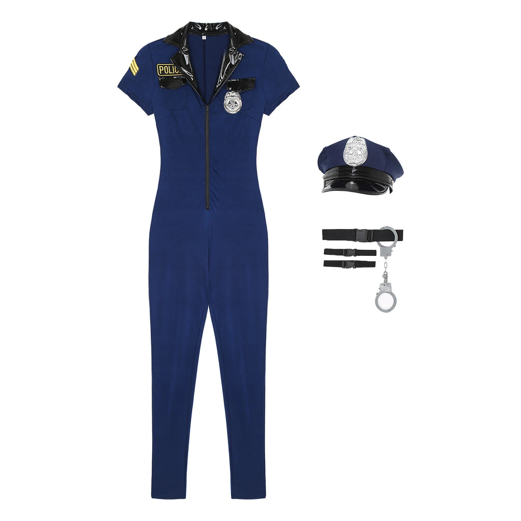 Déguisement Policier Homme 7 Pièces – Tailles M à XXL
